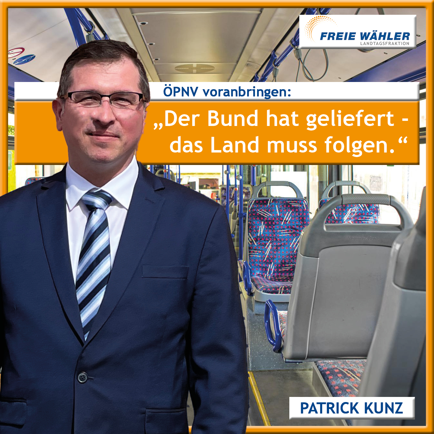 Der Bund hat geliefert das Land muss folgen FREIE WÄHLER Fraktion